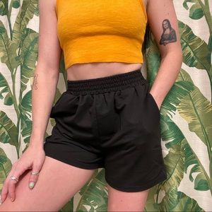 Black Lounge Shorts